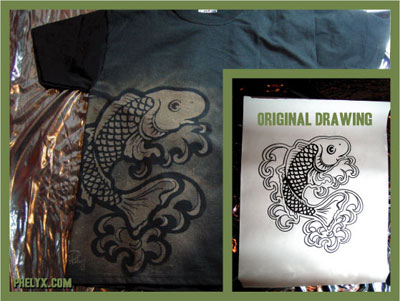 Camiseta stencil
