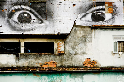 JR en las favelas de Rio de Janeiro