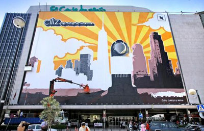Nespresso graffiti
