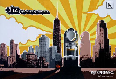 Nespresso graffiti