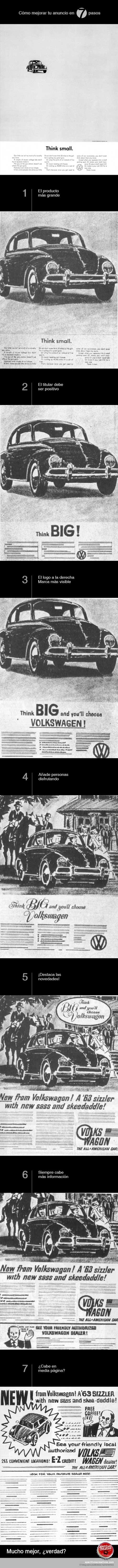 Cómo mejorar tu anuncio en 7 pasos