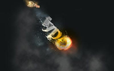 Efecto meteorito en Photoshop